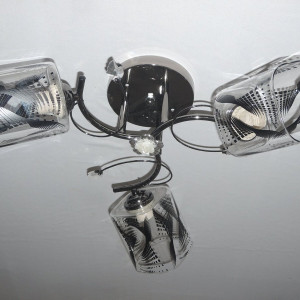 Люстра декоративна Sirius Ю 9622/3 на 3 плафони