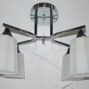 Люстра стельова Sirius Ю 9767В/3 на 3 плафона