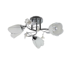 Люстра стельова Sirius B N2570/3 CR на 3 плафони