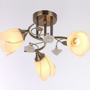 Люстра стельова Sirius B N2570/3 CR на 3 плафони