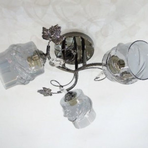 Люстра Sirius Ю 9820/3 GM (на 3 плафони)