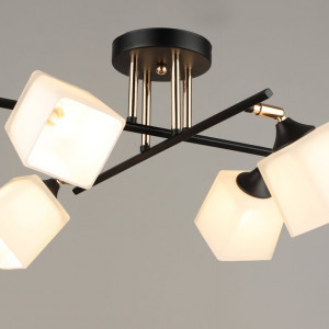 Люстра стельова Sirius B N4741/4 з поворотніми плафонами