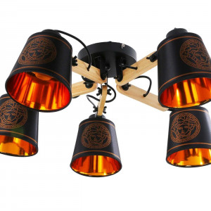 Люстра стельова Sirius Д GH10237-5 на 5 плафонів