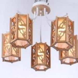 Люстра Sirius Д GH35266-5 (на 5 плафонів)