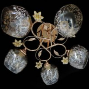 Люстра Sirius Ю 9278А/5 (на 5 плафонів)