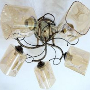 Люстра Sirius Ю 9321/5 (на 5 плафонів)