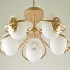 Люстра стельова Sirius Л 7374/5 на 5 плафонів
