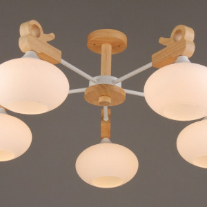 Люстра стельова Sirius B C0839/5 на 5 плафонів