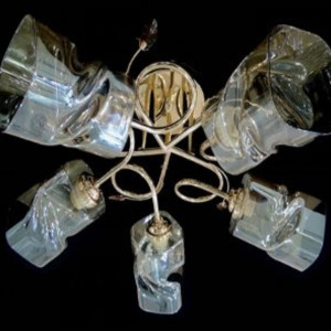 Люстра Sirius Ю 9339А/5 (на 5 плафонів)