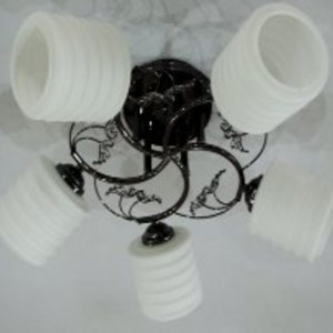 Люстра стельова Sirius Ю 9347/5 на 5 плафонів