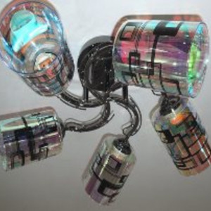 Люстра Sirius Ю 9390/5 (на 5 плафонів)