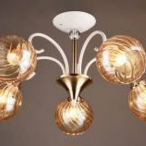 Люстра стельова Sirius B N3457/5 на 5 плафонів