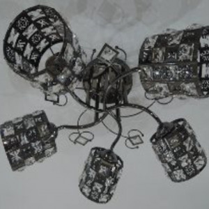 Люстра Sirius Ю 9502/5 (на 5 плафонів)