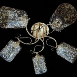 Люстра Sirius Ю 9522А/5 (на 5 плафонів)