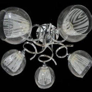 Люстра Sirius Ю 9523В/5 (на 5 плафонів)