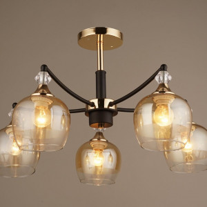 Люстра стельова Sirius В С1249/5 на 5 плафонів