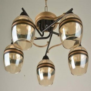 Люстра стельова Sirius Л 1398/5 на 5 плафонів