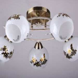 Люстра Sirius Л 6853/5A AB (на 5 плафонів)