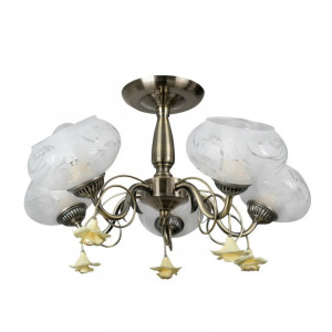 Люстра стельова Sirius Д MD73422-5 на 5 плафонів