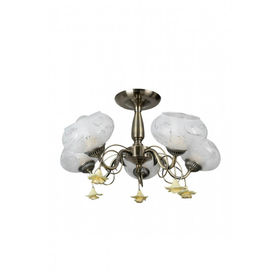 Люстра стельова Sirius Д MD73422-5 на 5 плафонів  фото № 2