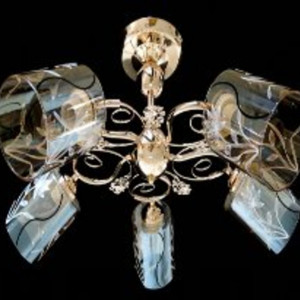Люстра Sirius Ю 9396А/5 (на 5 плафонів)
