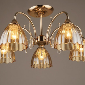 Люстра стельова Sirius B А3323/5 на 5 плафонів