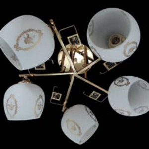 Люстра Sirius Ю 9529А/5 (на 5 плафонів)