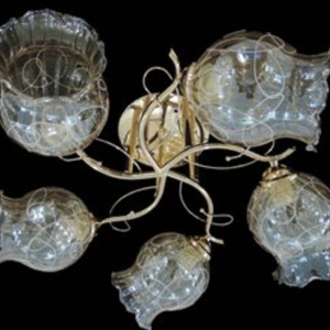 Люстра стельова Sirius Ю 9531А/5 на 5 плафонів