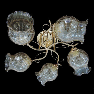 Люстра стельова Sirius Ю 9531А/5 на 5 плафонів