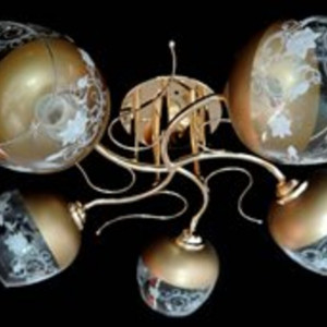 Люстра Sirius Ю 9534А/5 (на 5 плафонів)