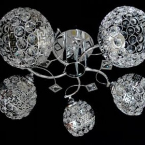 Люстра Sirius Ю 9555В/5 (на 5 плафонів)