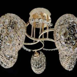 Люстра стельова Sirius Ю 7335A/5 на 5 плафонів