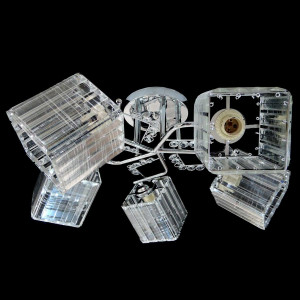 Люстра стельова Sirius Ю 7301С/5 на 5 плафонів