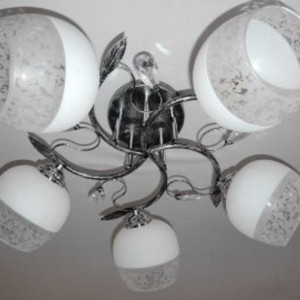 Люстра стельова Sirius Ю 7363С/5 на 5 плафонів