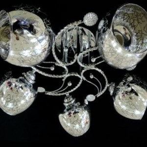 Люстра стельова Sirius Ю 9345В/5 на 5 плафонів