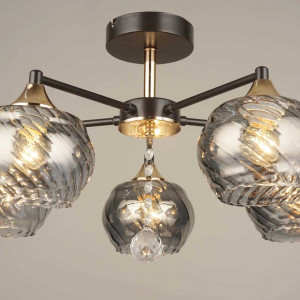 Люстра стельова Sirius B N4216/5 на 5 плафонів