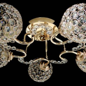 Люстра підвісна Sirius Ю 7394A/5 на 5 плафонів