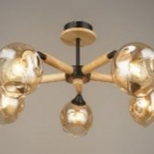 Люстра стельова Sirius B N4370/5 на 5 плафонів