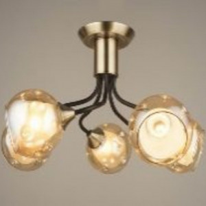 Люстра стельова Sirius B C1527/5 на 5 плафонів