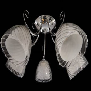 Люстра стельова Sirius Ю 7407В/5 на 5 плафонів