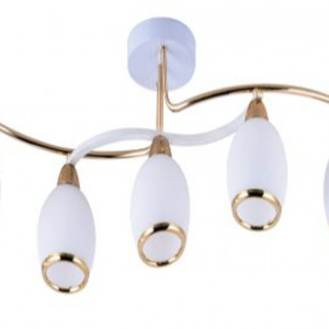 Люстра стельова Sirius Ю 9766А/5 на 5 плафонів