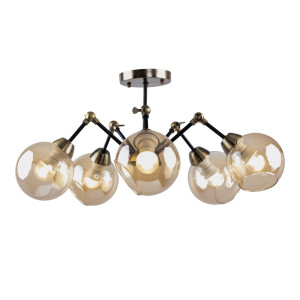 Люстра стельова Sirius Л 7692/5 на 5 плафонів