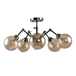 Люстра стельова Sirius Л 7692/5 на 5 плафонів