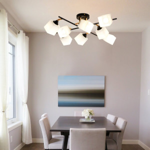 Люстра у вітальню Sirius B N4741/8 (на 8 плафонів)