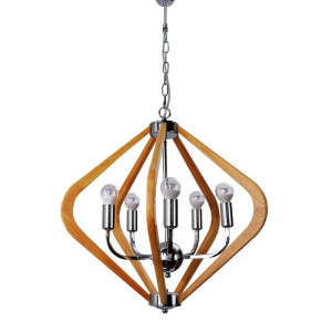 Люстра підвісна в стилі лофт Sirius YG 18429-5P на 5 лампочок