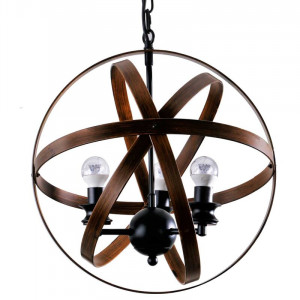 Люстра підвісна в стилі лофт Sirius YG 18475-3P на 3 лампочки