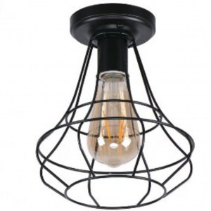 Люстра підвісна в стилі лофт Sirius A608 BK+BK