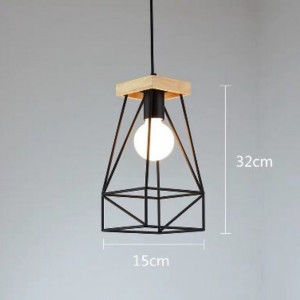 Люстра підвісна в стилі лофт Sirius J 737-1BK