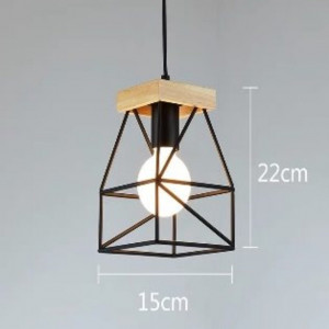 Люстра підвісна в стилі лофт Sirius J 738-1BK