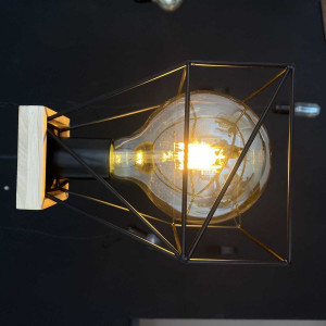 Люстра підвісна в стилі лофт Sirius J 738-1BK